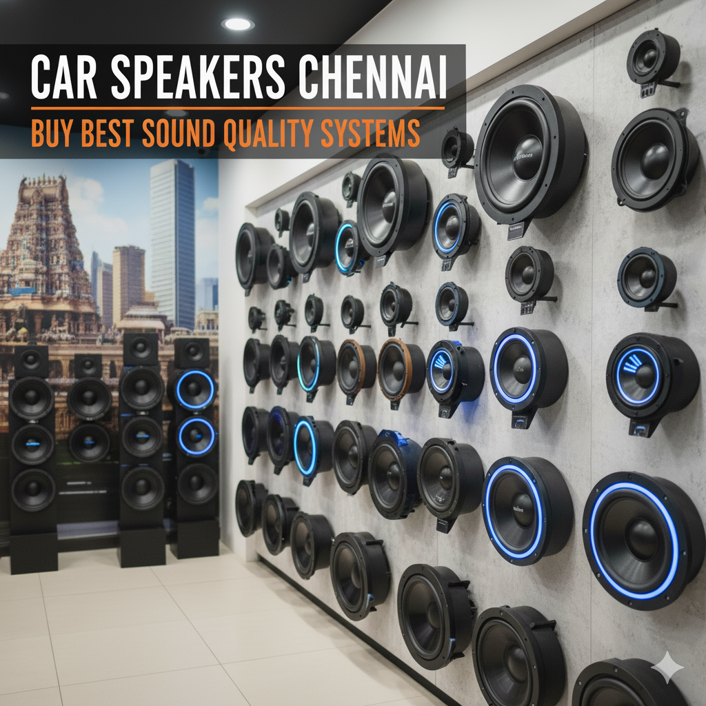 Car Speakers Chennai-Buy Best Sound Quality Systems