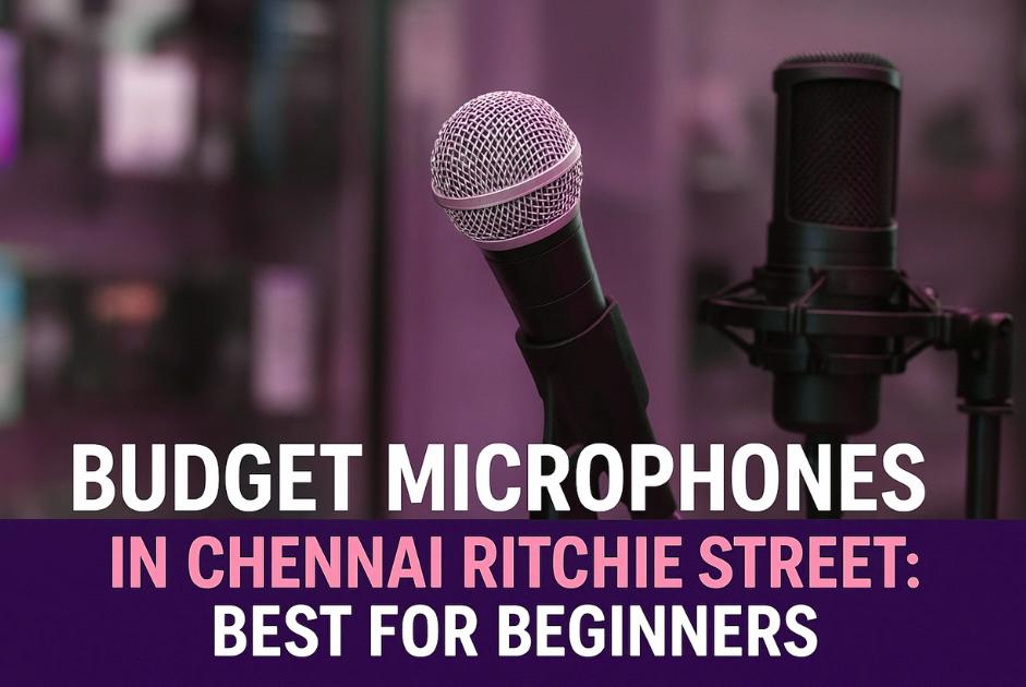 Budget Microphones in Chennai Ritchie Street